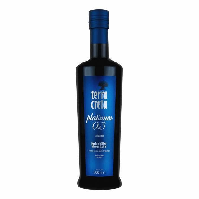 Terra Creta  0,3 Platinum Ultra Low Acidity Olivenolie 500 ml